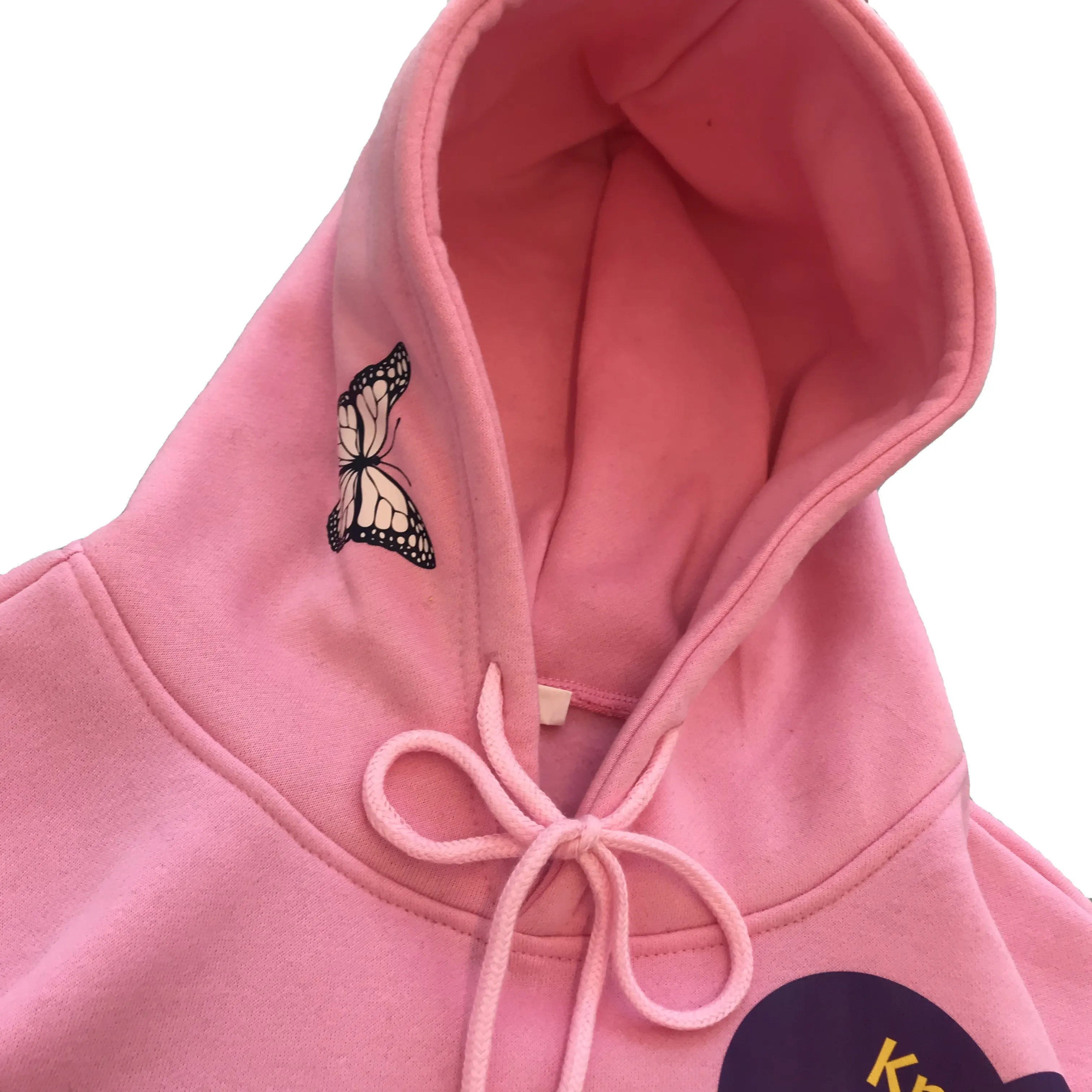 Grosir hoodie bulu domba 330gsm kualitas tinggi mode olahraga Logo kustom hoodie kustom pria ukuran besar