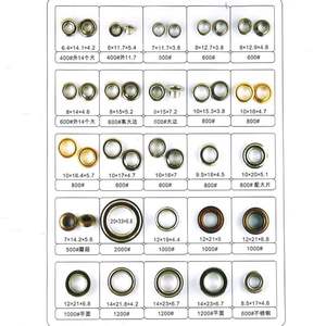 Yüksek kaliteli pirinç/demir renkli giysi halkalar 3mm-60mm yuvarlak nikel-çanta ayakkabı giyim için ücretsiz kaplama-toptan - Product Image 2