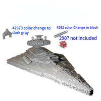 19579 Piezas, Bloques de Construcción de la Película Star Wars, Destructor Estelar Imperial ISD Intimidator 77525 75252 MOC-23104, Modelo de Ensamblaje, Juguetes, Regalos