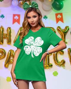 <strong>St</strong> <strong>Patricks</strong> <strong>Day</strong> Short Sleeves Tshirt <strong>St</strong>. Patrick's <strong>Day</strong> <strong>Clothing</strong> Shirts for Women - Product Image 2