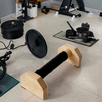 Cadre de double handstand pour les exercices de pompes et de dips, utilisation à domicile, salle de sport, support indépendant avec barres parallèles