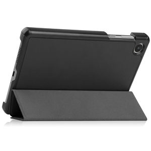 Custodia sottile per Tablet in pelle sintetica con Design personalizzato per <span class=keywords><strong>Lenovo</strong></span> <span class=keywords><strong>Tab</strong></span> One 8.7 2025 k9 <span class=keywords><strong>M8</strong></span> 4th Gen TB-300FU Cover per supporto Tri-pieghevole - Product Image 4