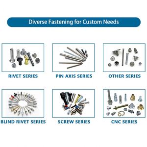 Rivets semi-creux en aluminium et acier à tête ronde de 3 mm à 8 mm, certifiés ISO 9001, pour l'assemblage de machines automobiles, service OEM - Product Image 3