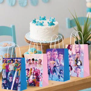 Decoraciones Creativas y Populares con Temática de K-POP para Fiestas de Primer Cumpleaños, Bolsas de Regalo para la Decoración del Escenario - Product Image 1