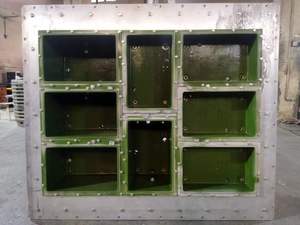 Khuôn đúc nhôm CNC hoàn toàn tự động, khuôn hộp EPS, khuôn hộp xốp EPS, khuôn ICF, khuôn tổ ong EPS - Product Image 2