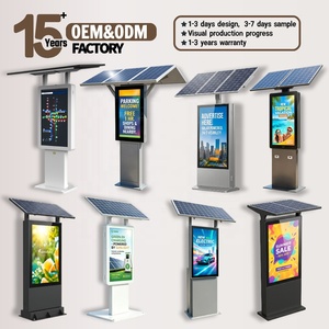 Valla Publicitaria Solar con Panel Monocristalino de 420W, 48H de Duración de Batería, Pantalla LCD para Exteriores, Certificación CE FCC RoHS - Product Image 6