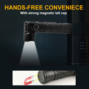 Công Suất Cao Không Thấm Nước <span class=keywords><strong>Torch</strong></span> 90 Độ Xoay Trọng Lượng <span class=keywords><strong>Zoom</strong></span> Nhôm 1500 Lumens Có Thể Sạc Lại <span class=keywords><strong>LED</strong></span> Cắm Trại Chiến Thuật Đèn Pin - Product Image 2