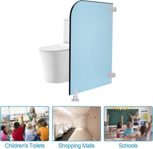 Biombo de Urinario de Diseño Moderno para Montar en la Pared, Separador de Baños para Escuelas, Hospitales, Centros Comerciales, Accesorio - Product Image 5