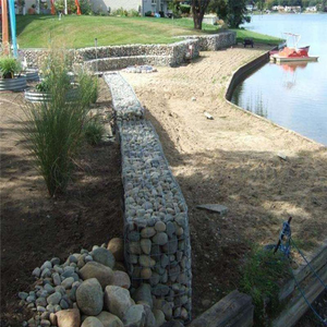 Caja de alambre de Gabion soldado, jaula de Piedra/Gaviones, precio de fábrica - Product Image 3