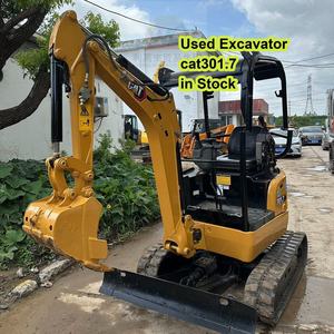 รถขุดตีนตะขาบ CAT301.7 สีเดิมจากโรงงาน ใช้แล้ว 95% สภาพดี รถขุดไฮดรอลิกขนาดเล็กคุณภาพสูง เหมาะสำหรับงานฟาร์ม - Product Image 1