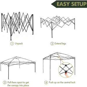2025 idea de negocio logotipo personalizado publicidad promocional resistente aluminio al aire libre Pop up <span class=keywords><strong>Camper</strong></span> dosel tienda garajes toldos cocheras - Product Image 3