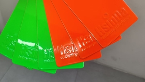 Pintura en Polvo Electrostática de Poliéster Termoestable Fluorescente de Alto Brillo, Color <span class=keywords><strong>Naranja</strong></span> Neón, para Muebles - Product Image 4