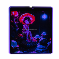 Alfombrilla de Ratón LED RGB, Alfombrilla de Escritorio para Teclado, Superficie de EVA y PVC, Alfombrilla de Ratón Grande, Multitamaño, Luminosa, para Oficina y Computadora
