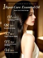 Minyak Rambut Organik OEM Argan Squalane Minyak Biji Anggur Perawatan Rambut Meluruskan Menghaluskan Melindungi Warna
