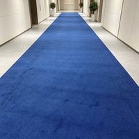 Tapis torsadé sur mesure de couleur unie avec support en grille, antidérapant et résistant à l'usure, pour hall d'hôtel, bureau et événements