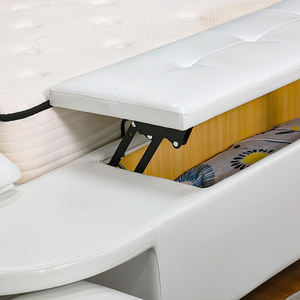 Exclusivo apartamento de Villa Hotel con dormitorio de cama <span class=keywords><strong>Queen</strong></span> ajustable multifunción con almacenamiento de proyección inteligente cama doble - Product Image 4