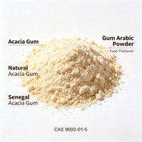 Gomme d'acacia Gomme arabique naturelle Gomme d'acacia Sénégal Poudre arabique Épaississant alimentaire