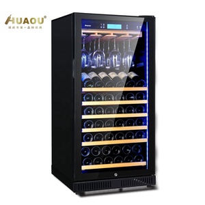 H80S Bán Buôn 50 Chai Máy Nén Điện Thép Chai Rượu Vang Làm Lạnh Với Thủy Tinh Giá - Product Image 2