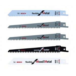 BOSCH - F016800307 Blade set (5 pcs.) - EAN 3165140643504 <b>GARDENING</b> OTHER <b>TOOLS</b> AND <b>ACCESSORIES</b> - Product Image 1