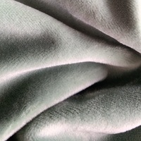 Tissu Velours Couleur Unie Prix Usine Tendance Confortable Personnalisable Super Doux Teint Uni Textile de Maison Tapisserie