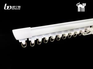 Riel <span class=keywords><strong>de</strong></span> Cortina <span class=keywords><strong>Extensible</strong></span> <span class=keywords><strong>de</strong></span> Hierro para Montaje en Pared, Moderno, Ajustable, Duradero y Ecológico, Ideal para la Escuela, Bautizos y Bares, Precio <span class=keywords><strong>de</strong></span> Fábrica - Product Image 6