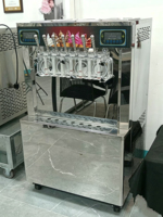 Machine à glaces molles 7 saveurs, machine à faire des glaces, machine à glaces pour boutique, haute qualité et performance