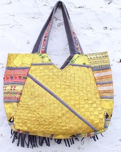 Women's Daily Use Antique Style Indian Hand Embroidered Banjara Shoulder Bag <b>Purse</b> Lightweight Cotton Lining <b>Large</b> Capacity - Product Image 4