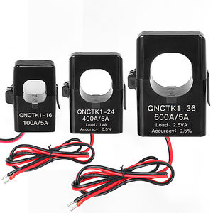スプリットコア電流トランス QNCTK1-16 50A 100A 150A 200A 300A 5A 1V オープン型電流センサー クランプCT 電流トランス - Product Image 1