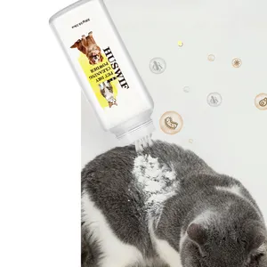 Venta caliente pequeños suministros de limpieza y aseo para mascotas champú de limpieza en seco polvo desodorante para mascotas