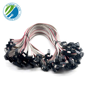 AichieTech Custom 2.54mm Pitch Gray <b>Ribbon</b> Cable IDC Connector <b>Wire</b> Harness Electronic Application - Product Image 1