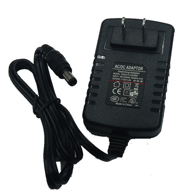 Wholesale 12V 2A US Plug Security Power Adapter Accessory for CCTV Video Surveillance Cameras