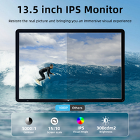 Moniteur de divertissement pour siège arrière OEM ODM d'usine, 13,5 pouces, 4K, Wifi, écran tactile Android, moniteur de voiture pour appuie-tête, accessoires