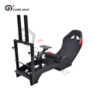 GY046-2 Xe Màn Hình Đứng Chất Lượng Cao Chỉ Đạo Bánh Xe Đứng Ghế Khung Lái Xe Bàn Đạp Có Thể Gập Lại Chơi Game Đua Mô Phỏng - Product Image 5