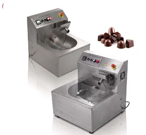 5 8 Kg 55l Automatische Chocolade Tempereren Machine Optioneel Met Cooling Tunnel Riem 10Kg 15 Kg Dh30 Kom, chocolade Temperen Tank