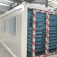 Maison préfabriquée de luxe personnalisée de 20 pieds, chambres d'isolement, norme australienne, robuste, installation facile, maison conteneur en kit