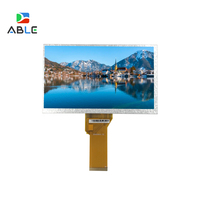 Pantalla LCD TFT Innolux de 7 Pulgadas, 800x480, Interfaz RGB, Pantalla LCD de 7 Pulgadas con Pantalla Táctil Capacitiva