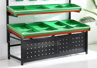 Fabriek Goedkope Groente En Fruit Opslag Rack Aangepaste Gebruikte Groente En Fruit Display Stand