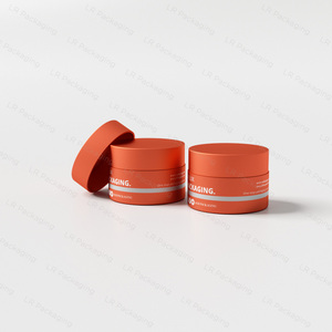 Custom Luxury Matte Custom <strong>Empty</strong> PP Double Wall Face Cream Sample Jar 3g 5g10g15g30g Round Jar Plastic Nail Gel Jar - Product Image 2