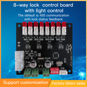 Oem <span class=keywords><strong>RS485</strong></span> khóa bảng điều khiển 8 kênh điều khiển cho máy bán hàng tự động - Product Image 2