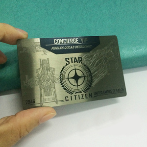 Wholesale Custom Engraved Stainless Steel Laser Cut Name Black Silver Mirror Finish <strong>Blanks</strong> Metal <strong>Business</strong> <strong>Cards</strong> - Product Image 3