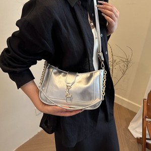 2025 Nueva colección Primavera Verano diseño de nicho francés bolso de moda para axilas cremallera patrón geométrico forro de poliéster portátil - Product Image 2