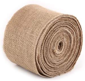 Fabricante de tela de yute natural 100% al por mayor, cinta de arpillera con cable Yute, cinta de yute - Product Image 2