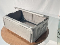 Portable Sports de plein air pliable coffre à glace EPP mousse isolation thermique conteneur glacière pour le stockage des aliments