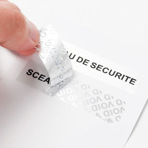 Alta qualità olografica personalizzata a prova di manomissione adesivi di garanzia numero di serie QR codice materiale per animali domestici impermeabile protezione del marchio - Product Image 4