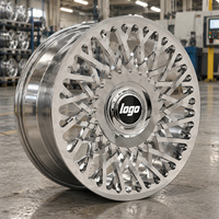 Jantes forgées RUJ OEM Tessutto-M en alliage, 15-24 pouces, 5x114.3 5x120 5x112 pour Toyota Lexus Mercedes Classe S BMW X5 X7 Audi Q7