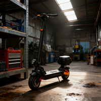 Scooter électrique Citycoco pas cher fabriqué en Chine, pneus larges de 10 pouces, scooter électrique 36V, scooter électrique à 2 roues pour adultes