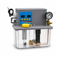 Bomba de Lubricación Eléctrica de 25W, Automática y Programable, con Depósito Transparente de 2L-3L para Sistema Centralizado CNC