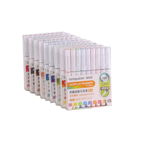 Ensemble de stylos marqueurs acryliques liquides Languo Directly