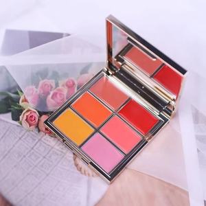 Estuche de Polvo Vacío de 6 Colores, Envase de Polvo para Cuerpo, Logotipo Personalizado, Paleta de Sombras de Ojos, Maquillaje en Polvo Prensado - Product Image 1