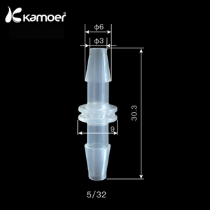 Mối Nối Ống Thẳng Kamoer, Mối Nối Siết Chặt Nhanh Chống Nước Trong Suốt - Product Image 4